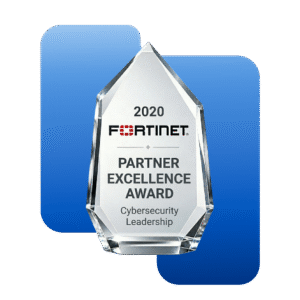 Fortinet Partner Excellence Award Cybersecurity Leadership 2020