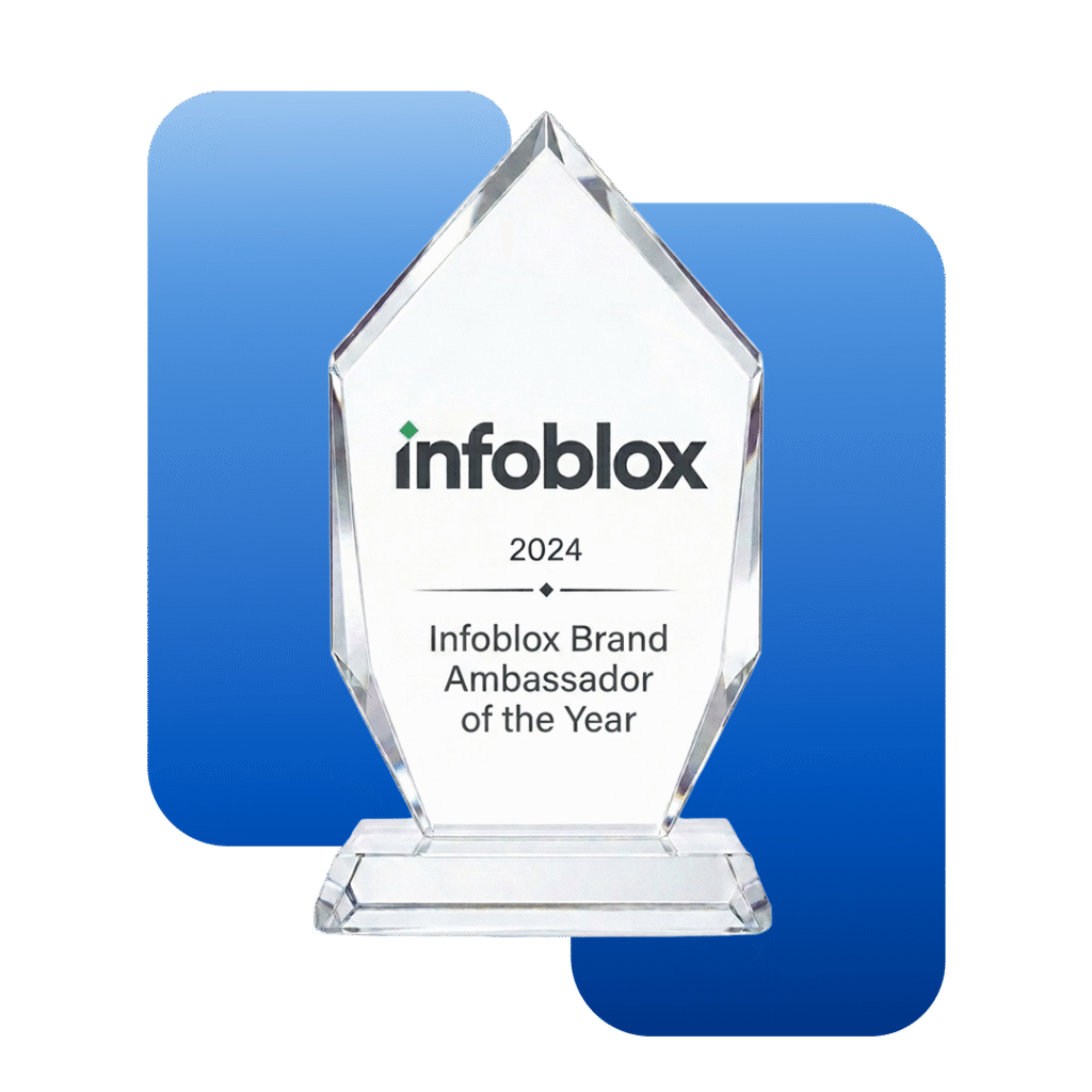 Infoblox Brand Ambassador of the Year