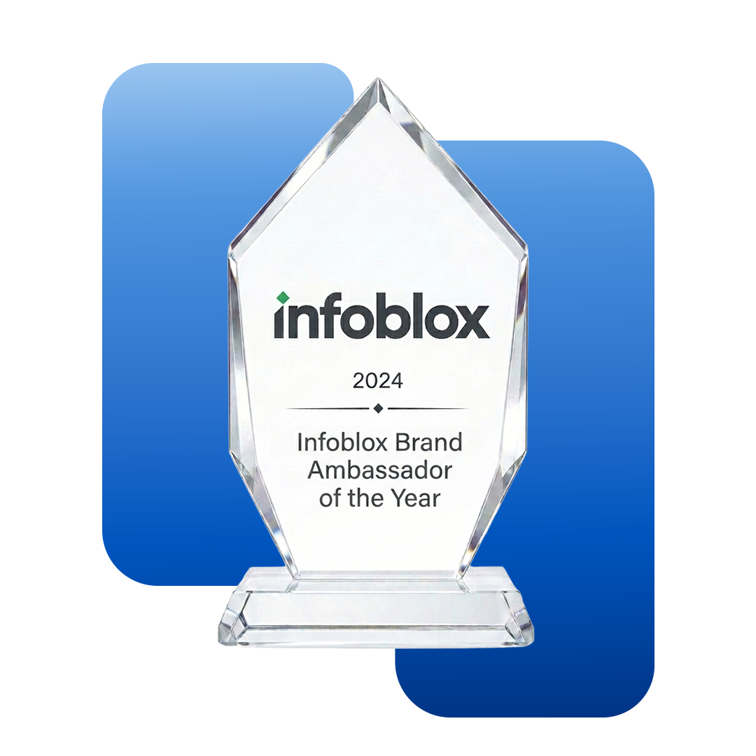Infoblox Brand Ambassador of the Year