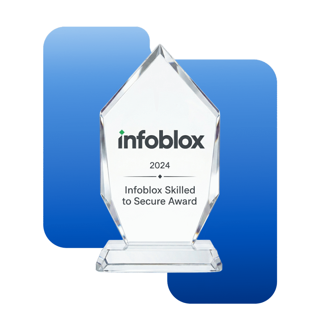 Infoblox Skilled to Secure Award 2024